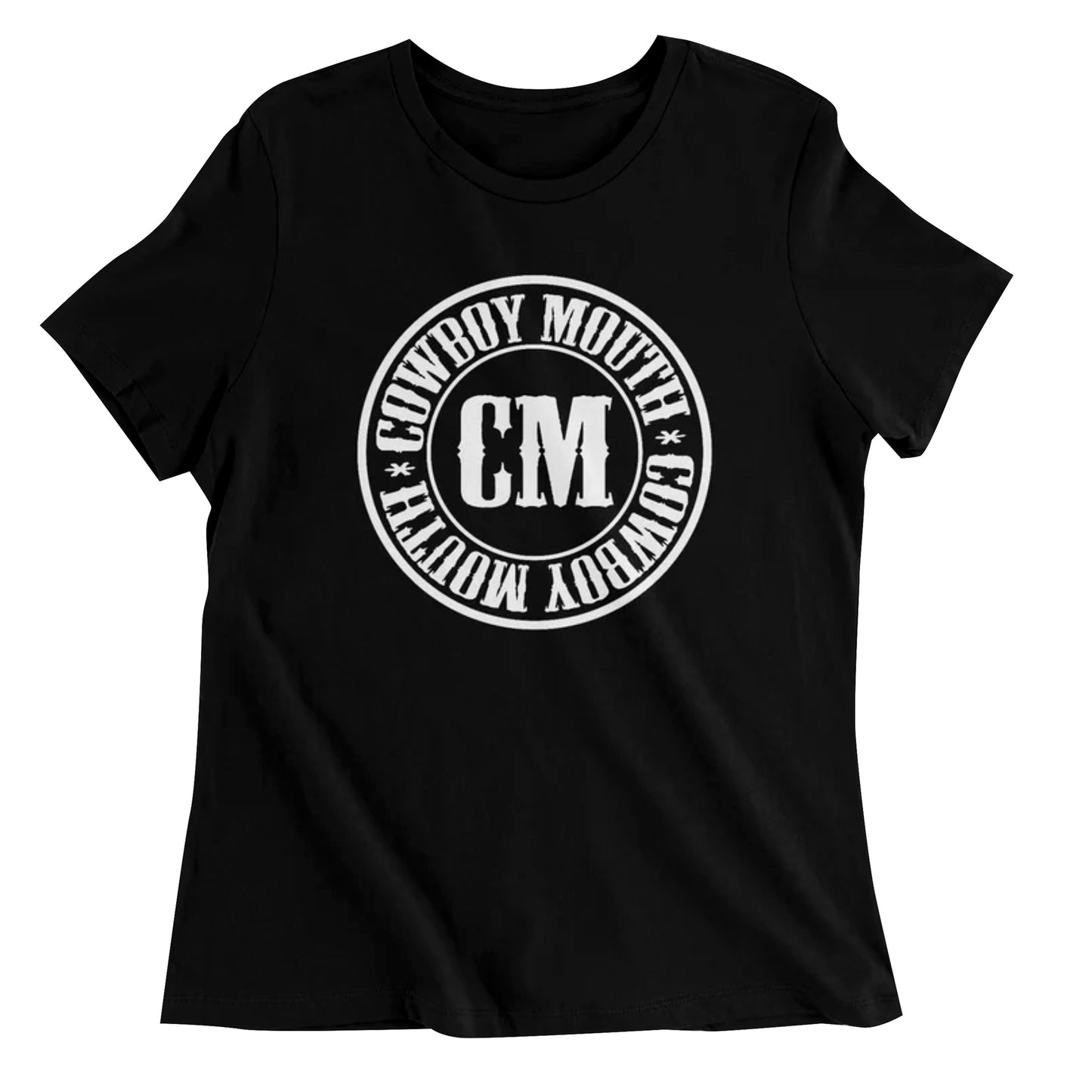 Womens Black Logo T-shirt
