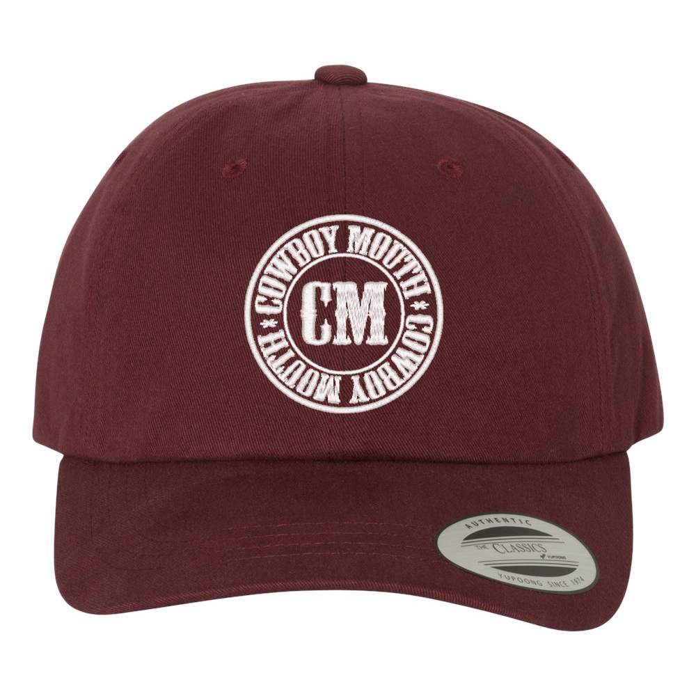 Dad Hat - Maroon