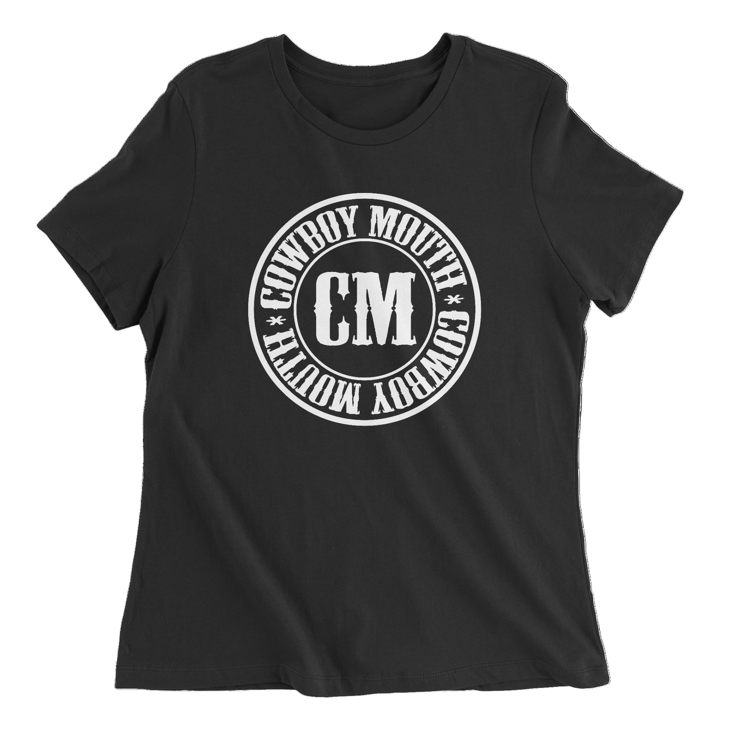 Womens Black Logo T-shirt