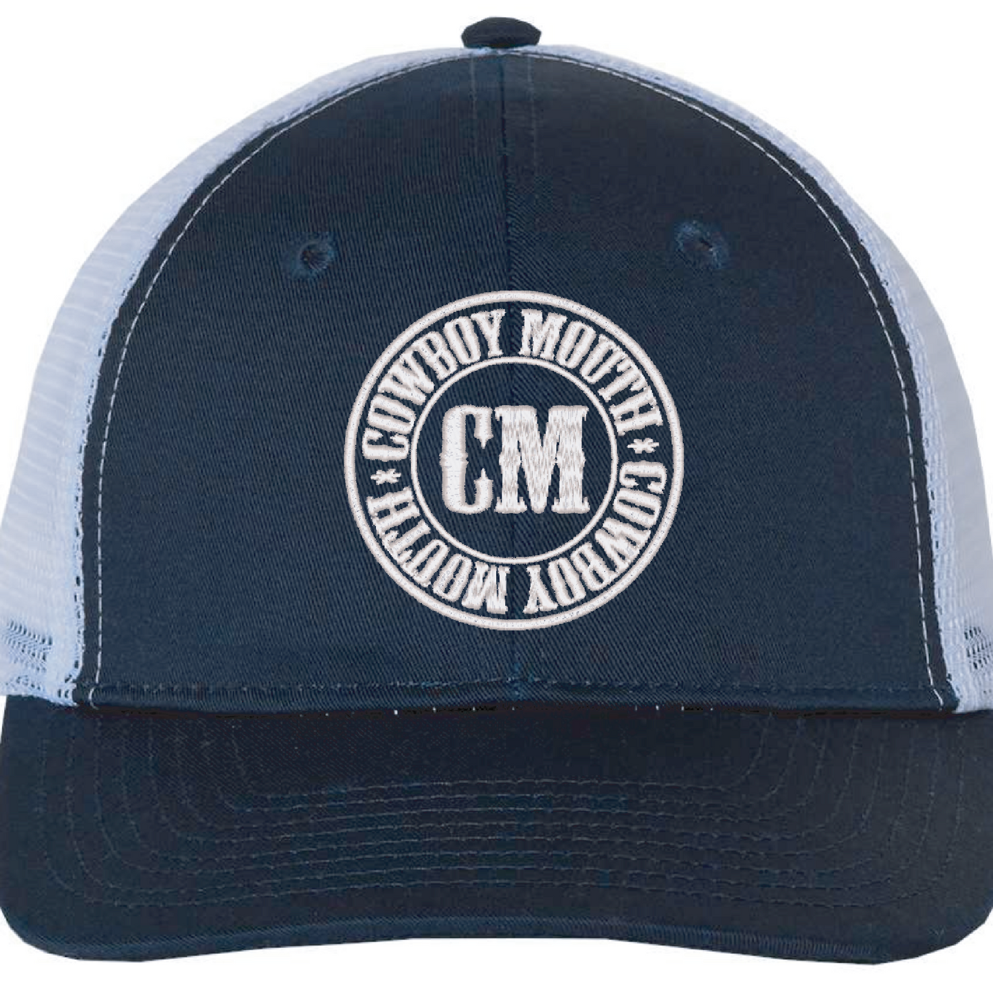 Trucker Hat - Blue & White