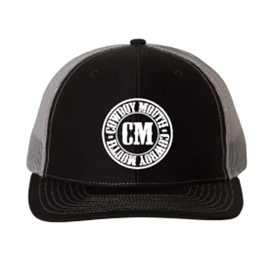Black/Charcoal Hat with Logo