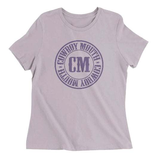 Womens Lavender Logo T-shirt